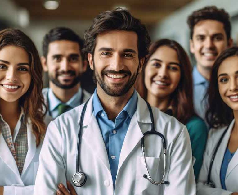 locum tenens staff at hospital clinic