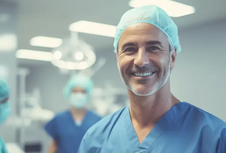 CRNA working a locum tenens shift at the hospital